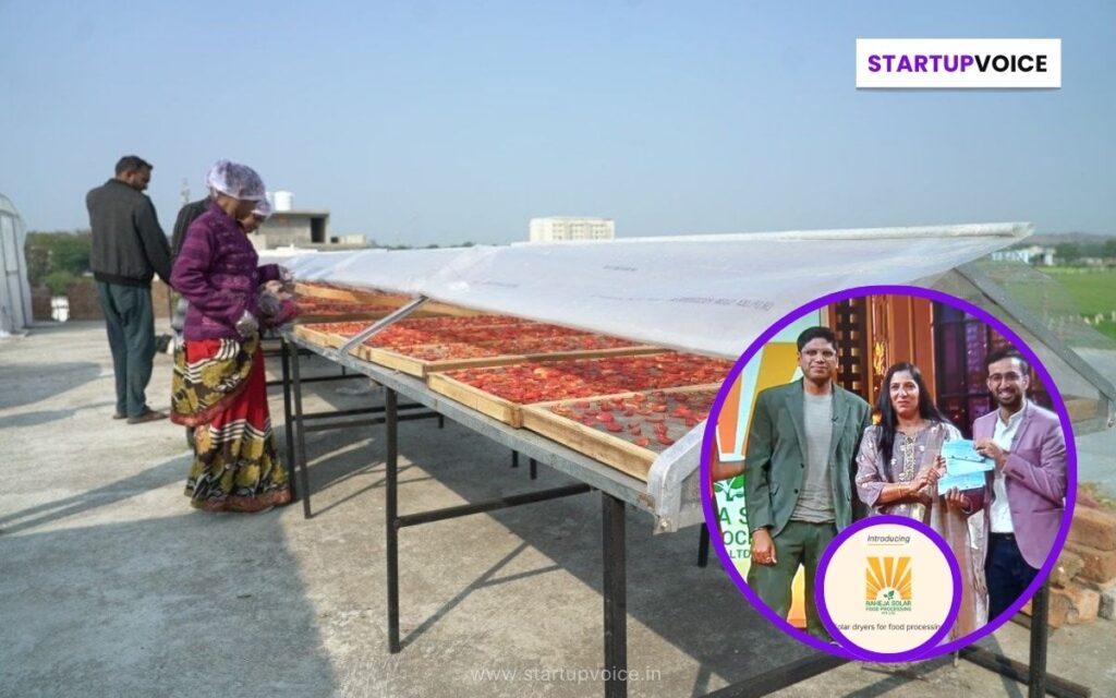 Varun Raheja founder of Raheja Solar Food Processing Pvt. Ltd.