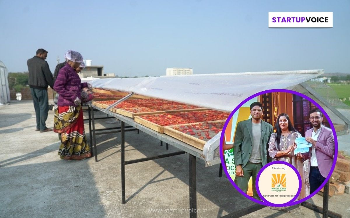Varun Raheja founder of Raheja Solar Food Processing Pvt. Ltd.
